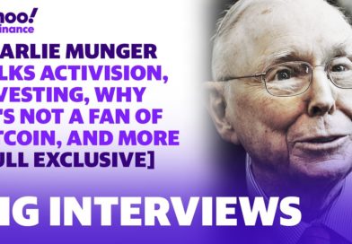 Charlie Munger talks Activision, investing, Russia and why he's not a fan of bitcoin and more
