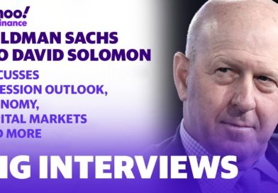 Goldman Sachs CEO on the possibility of a recession and concern about the path for the Fed