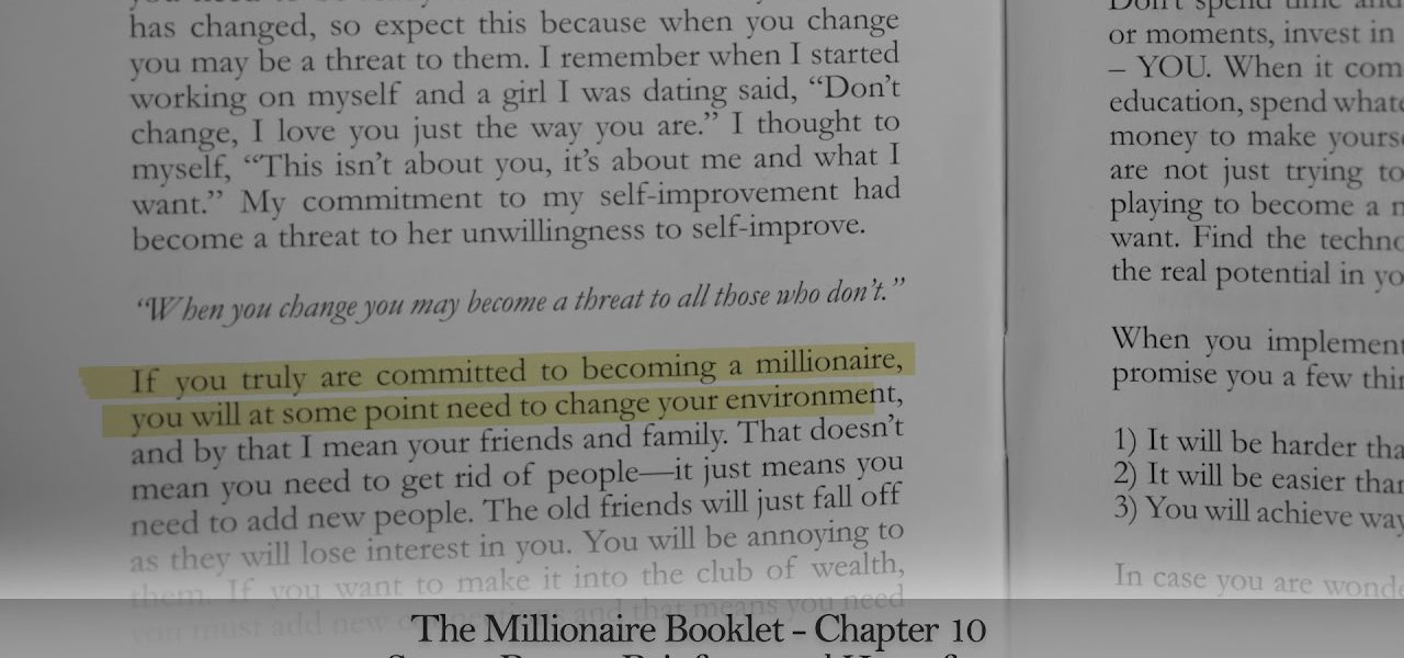 Get Your Millionaire Booklet for FREE Now