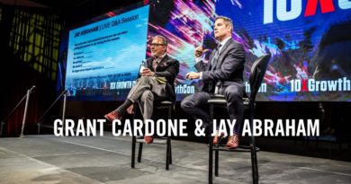 Grant Cardone & Jay Abraham Exclusive Business Coaching