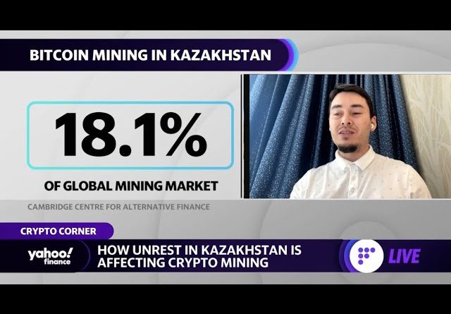 Crypto mining in Kazakhstan affected by unrest and shortages, miners to look at U.S. move