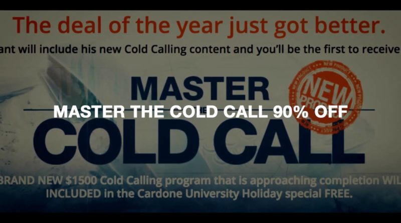 The Best Sales Training on the Planet - Grant Cardone