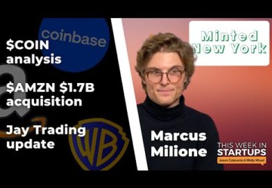 $COIN partners with $BLK, $AMZN acquires iRobot for $1.7B, Jay Trading update + OK Boomer | E1527